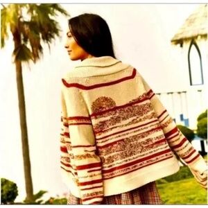 THE GREAT Sunset Cardigan (M) EUC!